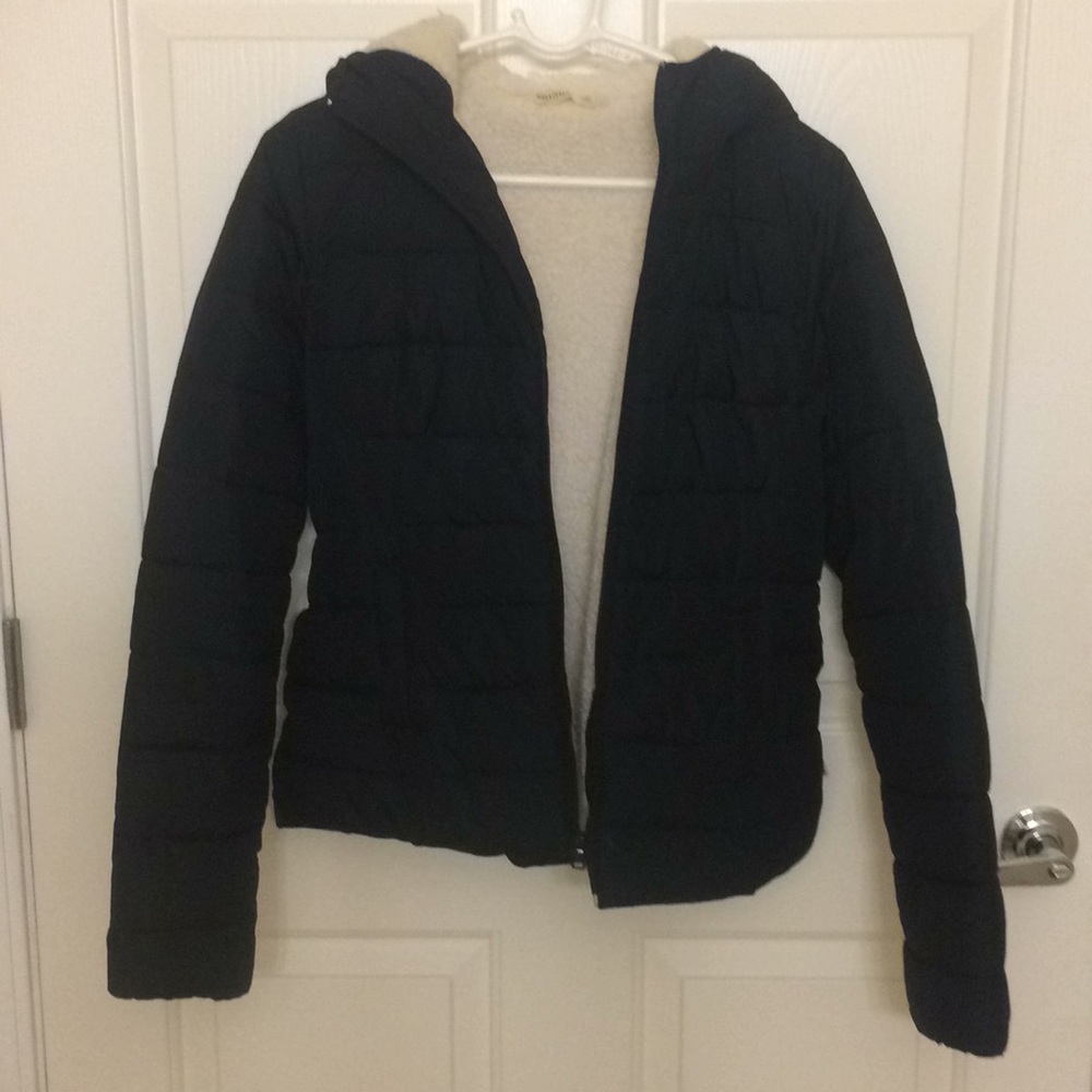 Navy Hollister Coat Jacket